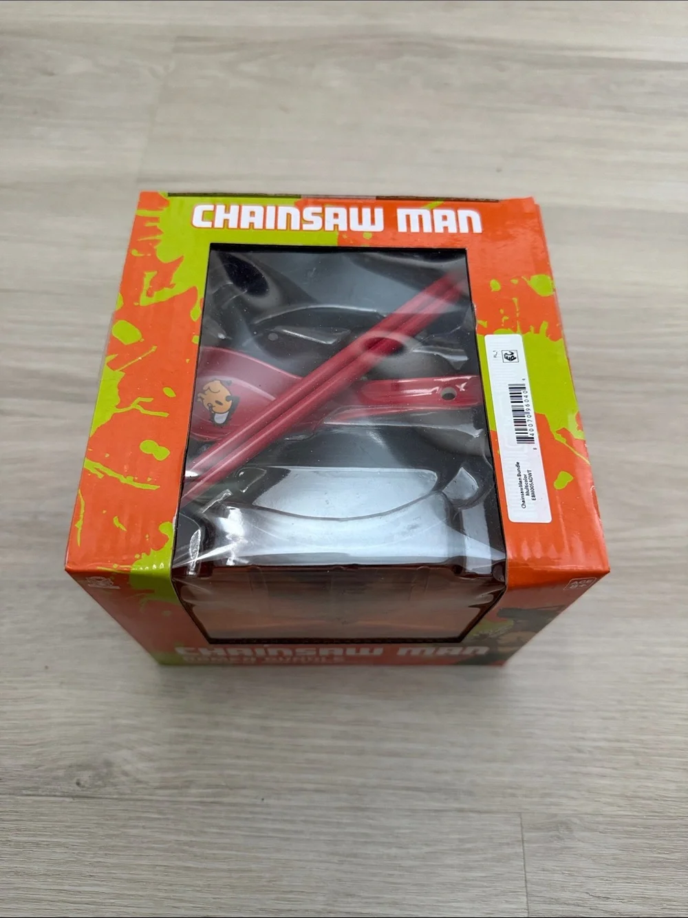 Chainsaw Man Ramen Bundle - Red/Black Anime Bowl Set